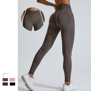 GC Sewing Pantalon de yoga pêche pour femmes Collants taille haute V-arc Pantalon de fitness pour la course à pied en plein air - Product Image 2