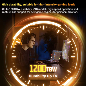 Black SN7100 500GB 1TB 2TB 4TB NVMe Internal Gaming Solid State Drive Gen4 PCIe M.2 2280, hingga 7250 MB/s, Cocok untuk PS5 - Product Image 6