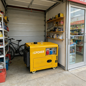 Generador Eléctrico Portátil de 10KVA 5KW, Súper Silencioso, Refrigerado por Aire, con Control Remoto, 50/60Hz 230V - Product Image 3