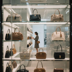 Sacs à main de luxe pour femmes de grands designers, marques célèbres, imprimés animaliers élégants, cuir véritable, sacs fourre-tout décontractés - Product Image 1