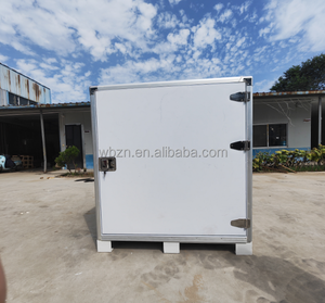 Conteneur frigorifique monté sur véhicule DC 75 mm pour la logistique à chaîne du froid avec compresseurs Sanyo <span class=keywords><strong>Bristol</strong></span> Emerson - Product Image 4