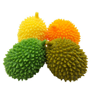 Juguete Blandito de Durian TPR, Simulación de Comida, Juguete Antiestrés, Pelota de Descompresión para Niñas y Niños, Venta al Por Mayor - Product Image 3