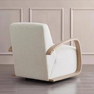 <span class=keywords><strong>Fauteuil</strong></span> de salon moderne italien de luxe léger, design minimaliste et décontracté, mobilier de maison pour salon - Product Image 3