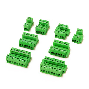 Automotive Steckklemmenblock 2EDGRK/2EDGRKP-5.08-2 Schraubklemme Grüner Kupferkontakt 2,5A Max Dauerstrom 24-12AWG XLEP Marke - Product Image 3