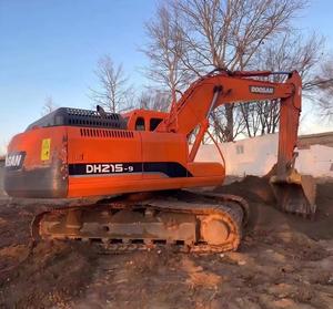 รถขุดมือสอง Doosan DH215-9 รถตักดินแบบตีนตะขาบจากเกาหลี รถขุดไฮดรอลิก Doosan มือสอง - Product Image 1