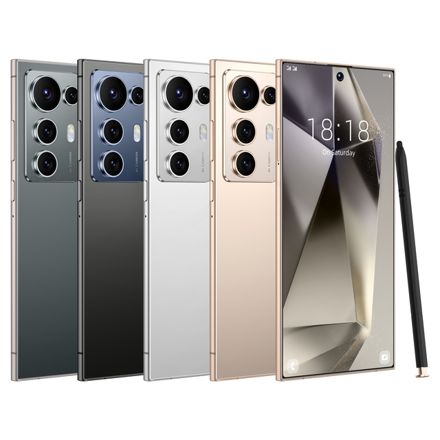 Big Battery 2025 New Popular 5g Smartphone S25 ultra Global Unlock Android 13 6800mh Main Camera Cheap Gaming Phone