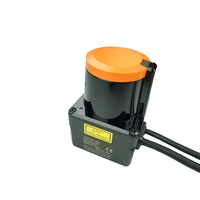 Sensor de conducción automático de radar de escaneo láser HOKUYO 270 ° para vehículo no tripulado de 30M con rango de detección de entrada DC12V/24V