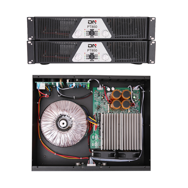2ch Class H 2U 850w 800 Watt Power Professional Pro Audio 2 Channel Amplifier for Active Speaker