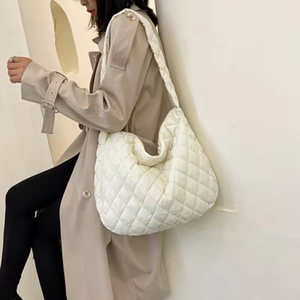 Bolso Acolchado Ligero OEM/ODM para Mujer, Bolso de Invierno Acolchado de Alta Calidad, Bolso de Hombro Acolchado - Product Image 4