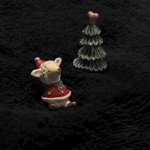 <span class=keywords><strong>Tappeto</strong></span> <span class=keywords><strong>Rotondo</strong></span> Moderno Nero Trapuntato a Pelo Lungo 5'X5' per Camere di Bambini e Adolescenti - Product Image 2