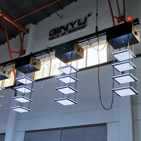 2025 plus récent cinétique Led scène lumière RGBW changement de couleur DMX512 système Led balle de levage pour Dj fête boîte de nuit