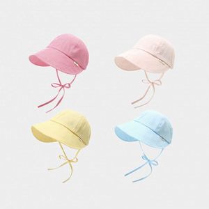2025 New Fast Dry Bucket Hat Lightweight Breathable <b>Sunscreen</b> Small Fresh Striped Sunshade Summer Sun Hat for Women - Product Image 2