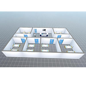 Huaao Snelle Montage Geprefabriceerde Container Voor Overheidsprojecten Mobiele Kliniek Ziekenhuis Labs Cleanroom Modulaire Cleanroom Cleanroom - Product Image 1