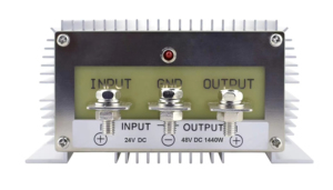 กันน้ำ DC/DC 24V 48V 30A 1440W ประสิทธิภาพ 93% โมดูลแปลงไฟแบบเอาต์พุตเดี่ยวสำหรับมอเตอร์รถยนต์เครื่องปรับอากาศคอมเพรสเซอร์ HJ1835 - Product Image 3