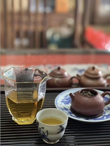 Thé Pu-erh cru en galette de qualité supérieure, vintage 2019, vieilli, de Yiwu Tongqinghe Gaogan, de haute qualité, issu <span class=keywords><strong>d</strong></span>'arbres anciens Gushu, pur Sheng - Product Image 6