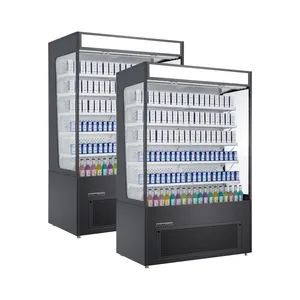 Bolandeng 상업용 대형 슈퍼마켓 디스플레이 냉장고 우유 저장 냉장고