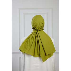 Pañuelo de Cuello de Algodón Puro Verde Oliva - Product Image 1