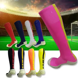 Quentin Long Grip Non-slip Sports Socks Football Soccer Custom Non-slip Anti-slip Soccer Socks Wholesale