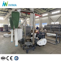 Granulateur de film IVIMA économique de niveau d'entrée avec moteur PLC et roulement 380V 55kW pour la création de petites entreprises