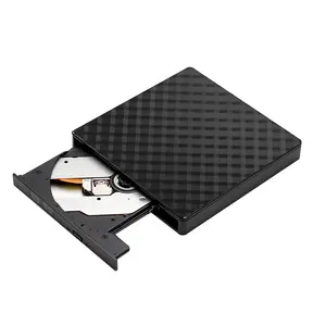 قارئ أقراص DVD خارجية من TISHRIC مع منفذ USB 3.0 قرئ محمول POP-UP مشغل أقراص DVD-RW خارجية من النوع C RW مشغل أقراص CD أجهزة محمولة سطح مكتب iMac