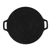 Poêle à Rôtir/Griller Rectangulaire en Fonte d'Acier Antiadhésive Maifan, Style Coréen, Polyvalente, pour Barbecue Extérieur