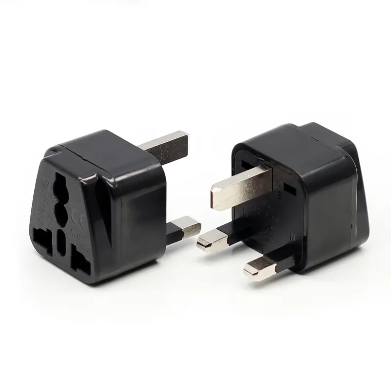 Fast Dispatch Universal EU power plug Female adapter to UK 3 PIN Male converter connector ADAPTER