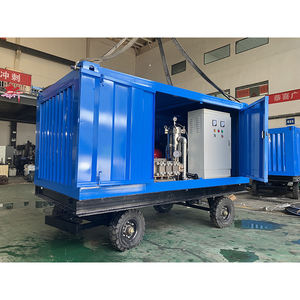 Machine de nettoyage par hydrojet à haute pression industrielle, équipement de nettoyage par jet d'eau à haute pression, 15000 Psi, pour l'échangeur de chaleur de l'usine d'amidon - Product Image 3