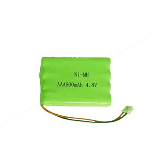 Paquete de Baterías <span class=keywords><strong>NiMH</strong></span> <span class=keywords><strong>AAA</strong></span> Personalizadas de <span class=keywords><strong>2</strong></span>/3A, 4.8V 600mAh, Baterías de Hidruro Metálico de Níquel AA para Juguetes - Product Image 1