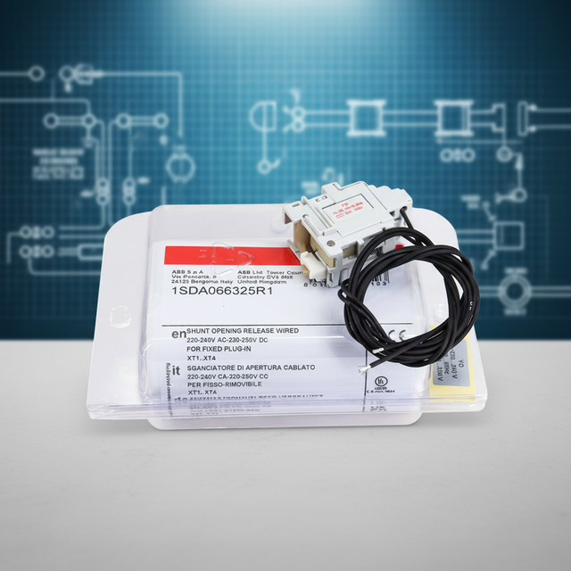 Brand New ABB Original Shunt Activation Device for FIXED-PLUG-IN XT1..XT4 1SDA066325R1 SOR-C XT1..XT4 F/P 220-240Vac-220-250Vdc