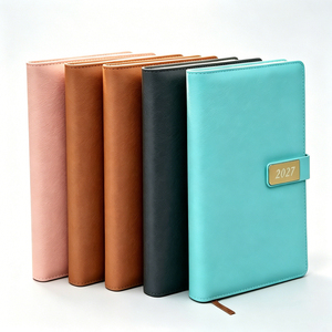 Fabricante Mayorista de Agendas Veganas de Cuero PU en China, Agenda Mensual y Anual Personalizada, Impresión de Cuadernos, Diario 2027 - Product Image 5