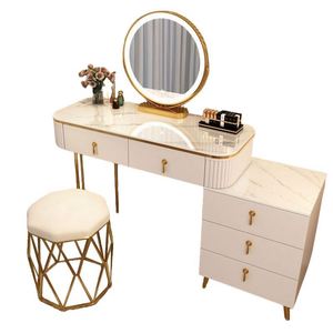 <span class=keywords><strong>Comò</strong></span> di Tendenza nel Mercato Mediorientale, Finitura Beige <span class=keywords><strong>Opaco</strong></span>, Lussuosa Toeletta per Camera da Letto - Product Image 4