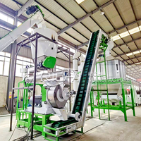 RICHI Exportador de Planta de Pellets de Pulpa de Remolacha - Fábrica de Procesamiento de Alimentos para Ganado Totalmente Automática, Planta de Pellets de Alimento a Base de Residuos de Remolacha Azucarera