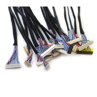 Câble d'extension Lvds Tv Lcd personnalisé, fils et câbles électriques