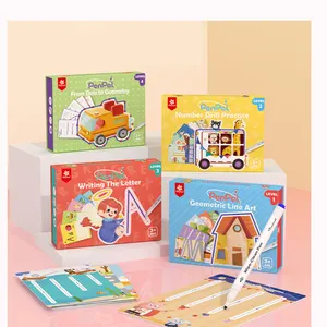 유치원 점 점 교육 에이즈 어린이 농도 장난감 조기 교육 퍼즐 펜 장난감