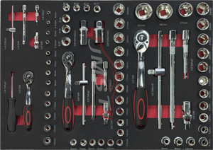 Set di Utensili Professionali da 201 Pezzi con Chiavi a Bussola, Chiavi a Brugola, Pinze e Strumenti di Misurazione OEM <span class=keywords><strong>per</strong></span> Manutenzione - Product Image 2