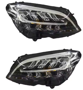 Système d'éclairage automobile WELIFTRICH, phares LED pour Mercedes Benz Classe C W205 2018-2021 OEM 2059065404 2059065504 - Product Image 1