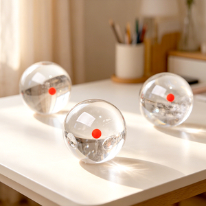 High Quality Healing Rock Clear Quartz <b>Crystal</b> <b>Ball</b> Energy clear Quartz Sphere for Home Decoration - Product Image 5