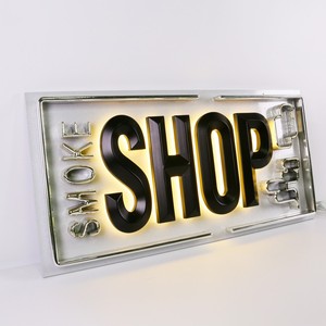 Lettres lumineuses pour enseignes murales, éclairées à l'avant et à l'arrière, avec LED - Product Image 1