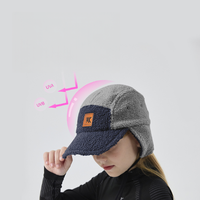 Gorro de Protección Auditiva Personalizable para Niños KKN, Cálido, de Terciopelo, para Deportes al Aire Libre, Ciclismo, Escuela, Patinaje, Juegos, Nieve, Viento y Frío
