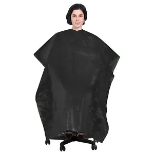 Super September Purchasing Disposable Nonwoven hair cutting cape fabric, new design hair cutting cape