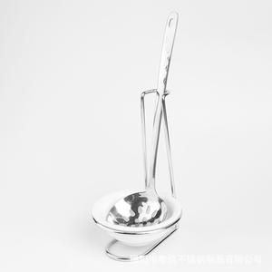 Porte-louches <span class=keywords><strong>Restaurant</strong></span> Buffet Ustensile Équipement Porte-cuillère Soupe à économie verticale en acier inoxydable - Product Image 1