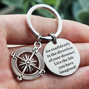 Keychain Kim Loại Nhôm Cá Nhân Men <span class=keywords><strong>Spinner</strong></span> Thần Cử Khách Sạn Cadeau Anh Úc Cổ Điển Hình Trái Tim Nfc Hộp Thuốc - Product Image 2