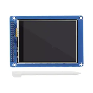 3.2นิ้ว240X320 TFT LCD โมดูลจอแสดงผล320*240ที่มีหน้าจอสัมผัสควบคุมแผง ILI9341การ์ด SD กว่า128X64 3.2 "LCD 3.3โวลต์
