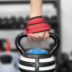 Correas de Muñeca para Entrenamiento de Gimnasio con Logotipo Personalizado al por Mayor, Correas de Levantamiento de Pesas Resistentes en Forma de 8 - Product Image 4