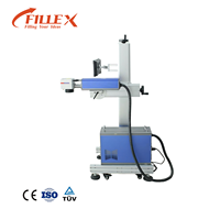 Machine de marquage laser automatique pour tuyaux en PVC et câbles en PE avec laser à fibre de 30-50W, haute précision, équipement durable