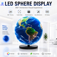 Özelleştirilebilir Rulo Halinde Taşınabilir LED Ekran Panelleri LED Küre Eğri Küresel Ekran Modülleri Reklamcılık İçin