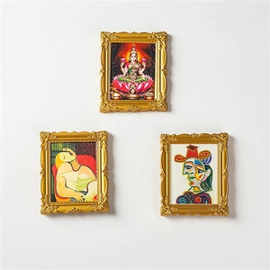 Cornice Magnetica 3D Personalizzata con Fiori e <span class=keywords><strong>La</strong></span> Monna <span class=keywords><strong>Lisa</strong></span> di Van Gogh - Capolavoro Artistico Decorativo Artigianale - Product Image 5