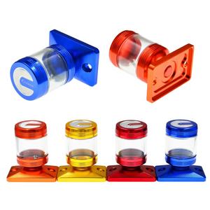 Coppa dell'olio del freno del motociclo in lega di alluminio CNC bottiglia di olio anodizzata multicolore fornitura diretta in fabbrica pezzi di ricambio da corsa - Product Image 4