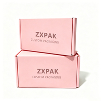 Caja de Envío de Cartón Corrugado Plegable para Cosméticos y Ropa, Ecológica, de Buena Calidad, con Logotipo Personalizado