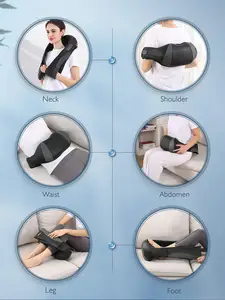 Trend ürünleri 2024 yeni gelenler boyun omuz masaj şal kablosuz elektrik Shiatsu boyun masajı ile ısı